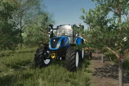 Трактор New Holland T5 Tier4b для Farming Simulator 22 — 6