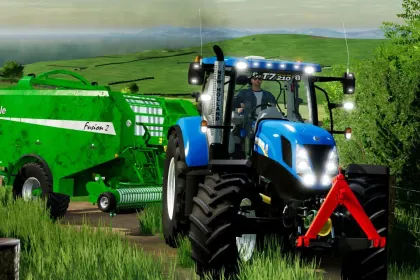 Трактор New Holland T7 2011 Edit для Farming Simulator 22