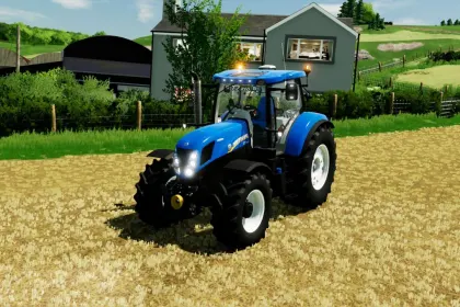 Трактор New Holland T7 2011 Edit для Farming Simulator 22 — 2