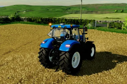 Трактор New Holland T7 2011 Edit для Farming Simulator 22 — 6