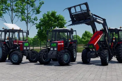 Traktor Belarus 820 für Farming Simulator 25