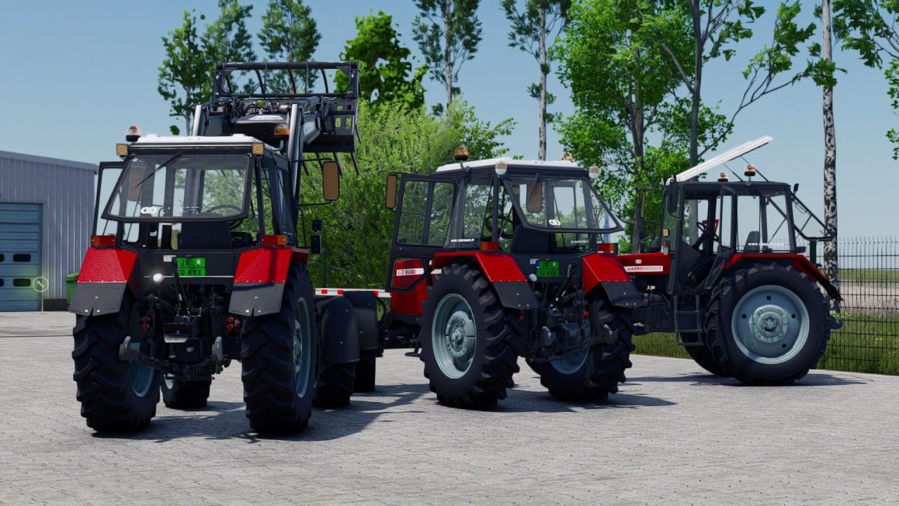 Трактор Belarus 820 для Farming Simulator 25