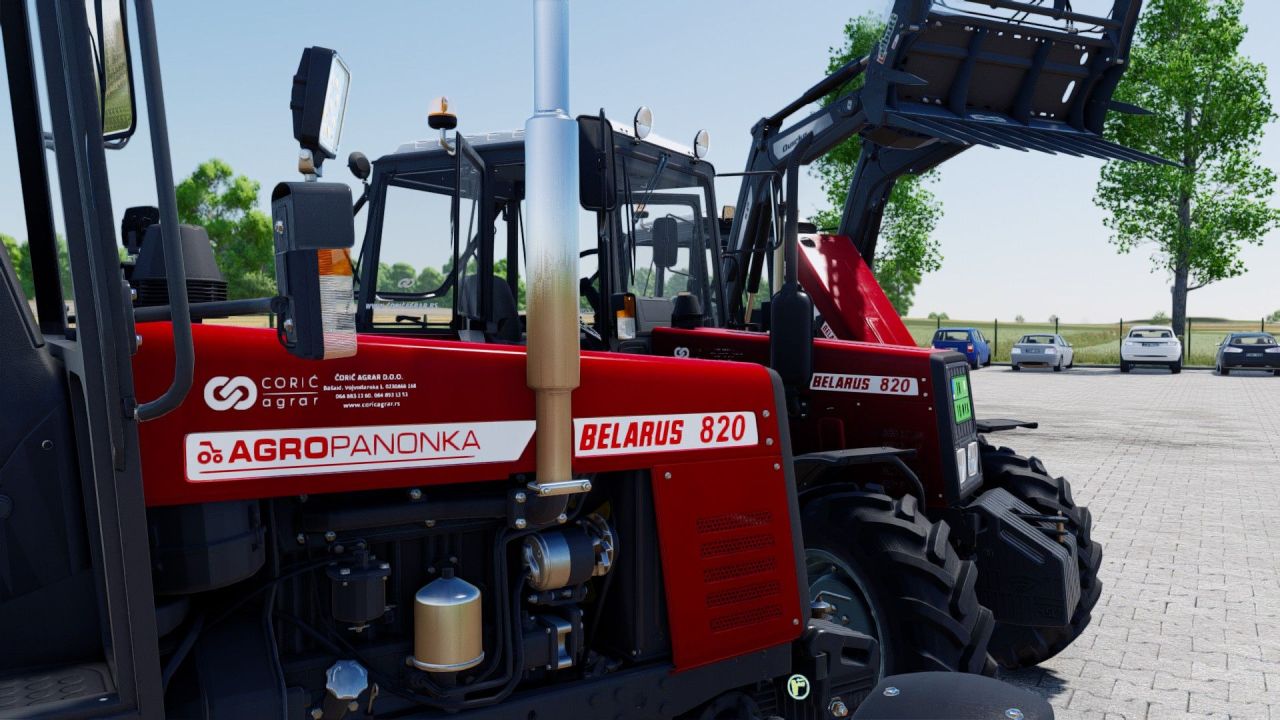 Трактор Belarus 820 для Farming Simulator 25