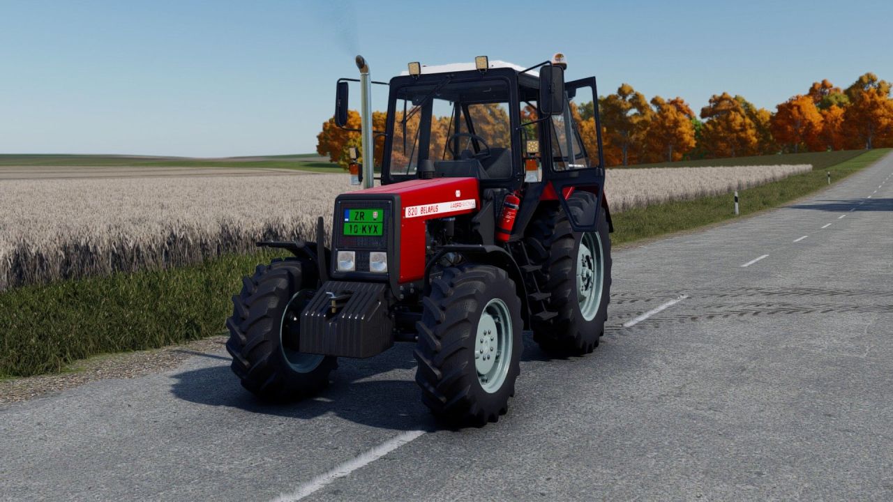 Трактор Belarus 820 для Farming Simulator 25