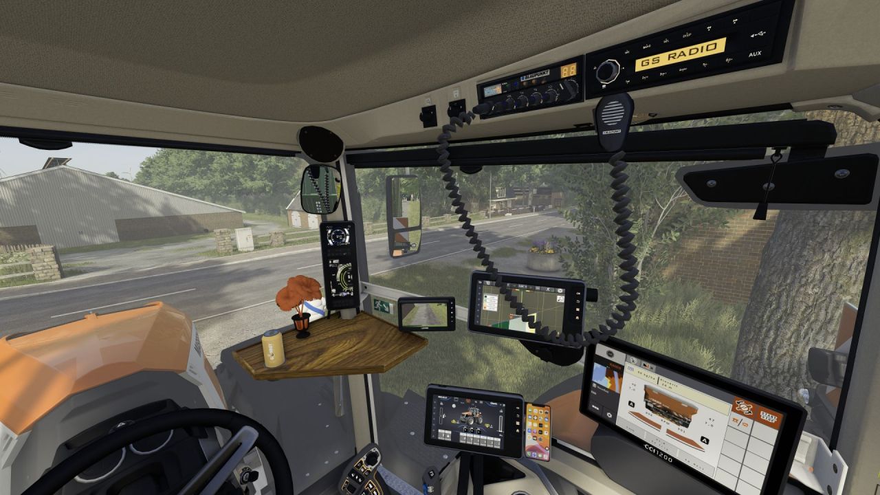 Трактор Massey Ferguson 6 Series для Farming Simulator 25
