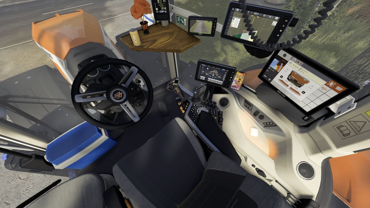 Трактор Massey Ferguson 6 Series для Farming Simulator 25
