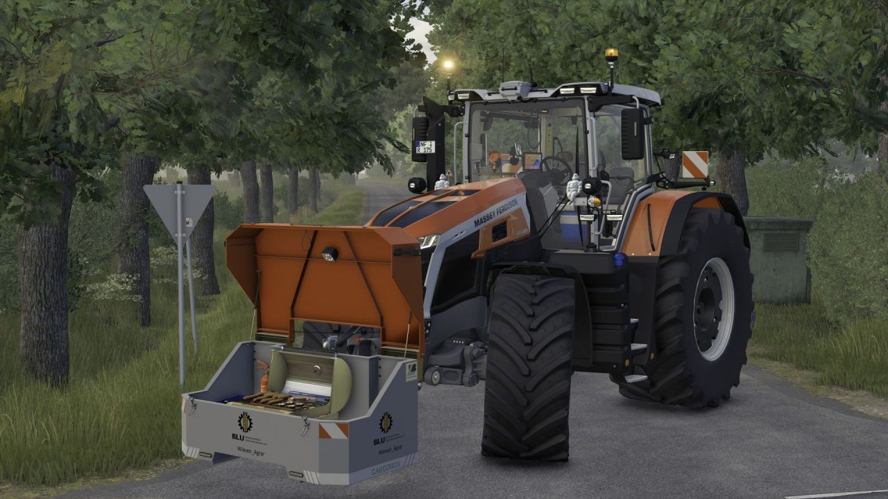 Трактор Massey Ferguson 6 Series для Farming Simulator 25