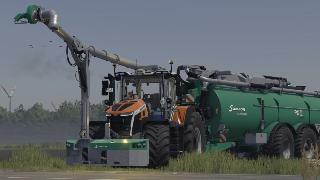 Трактор Massey Ferguson 6 Series для Farming Simulator 25