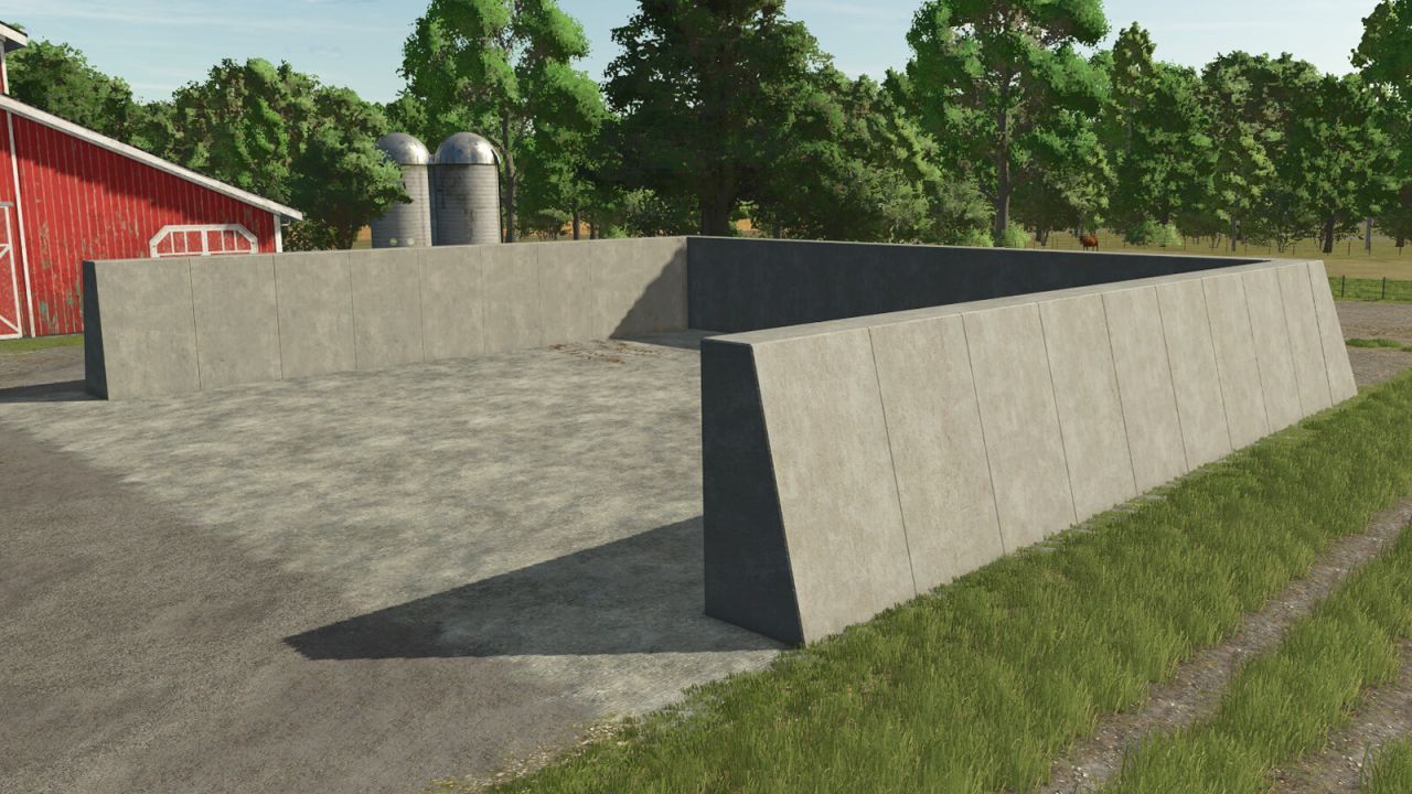 New Silo Bunker for FS25 — Convenient Bunker for Silage and Feed