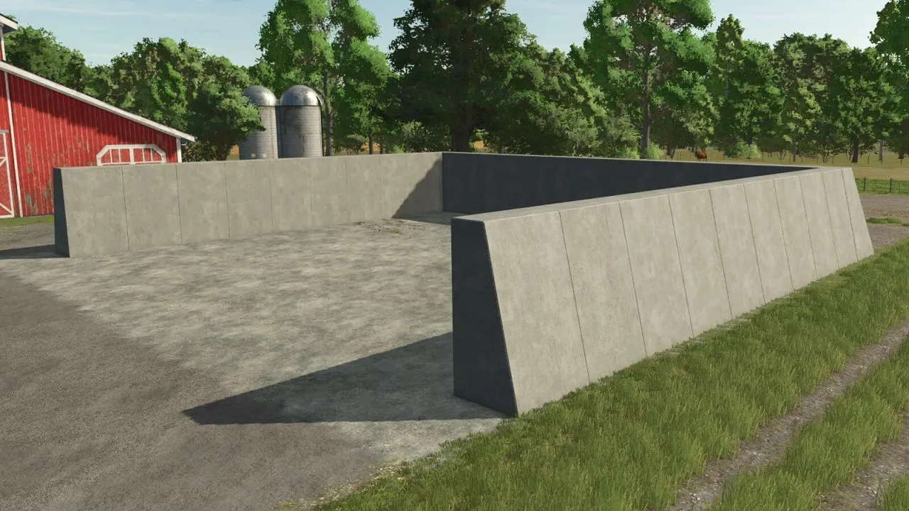 New Silo Bunker for FS25 — Convenient Bunker for Silage and Feed