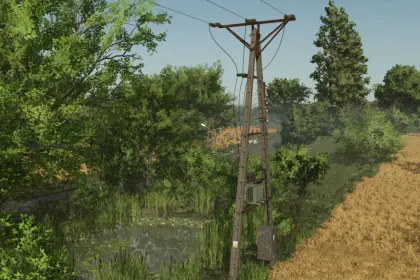 Стовпи електропередач (преміум) для Farming Simulator 25 — 2