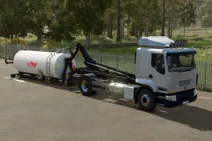 Truck Renault Premium Hook Lift 4x2 for Farming Simulator 25