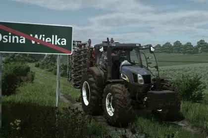 Traktor New Holland T6000 für Farming Simulator 25