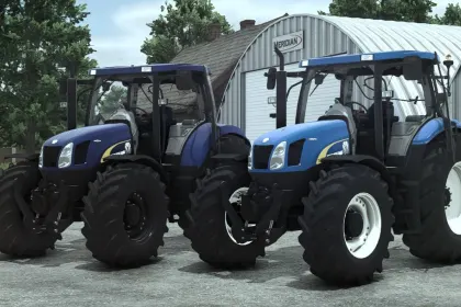 Трактор New Holland T6000 для Farming Simulator 25 — 2