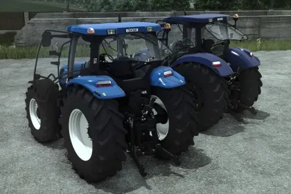 Трактор New Holland T6000 для Farming Simulator 25 — 3