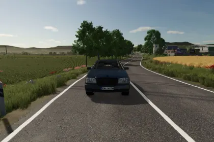 Samochód Mercedes Benz 500 SE V8 do Farming Simulator 25