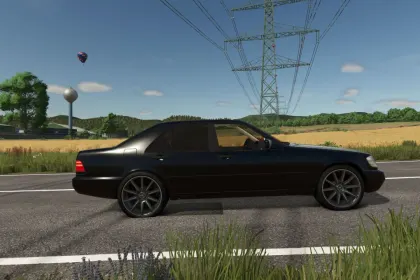 Автомобіль Mercedes Benz 500 SE V8 для Farming Simulator 25 — 4
