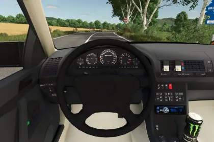 Автомобіль Mercedes Benz 500 SE V8 для Farming Simulator 25 — 5