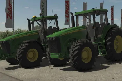 Legendarny Traktor John Deere 8020 Series (8120–8520) z Realnym PowerShift do Farming Simulator 25 — 1