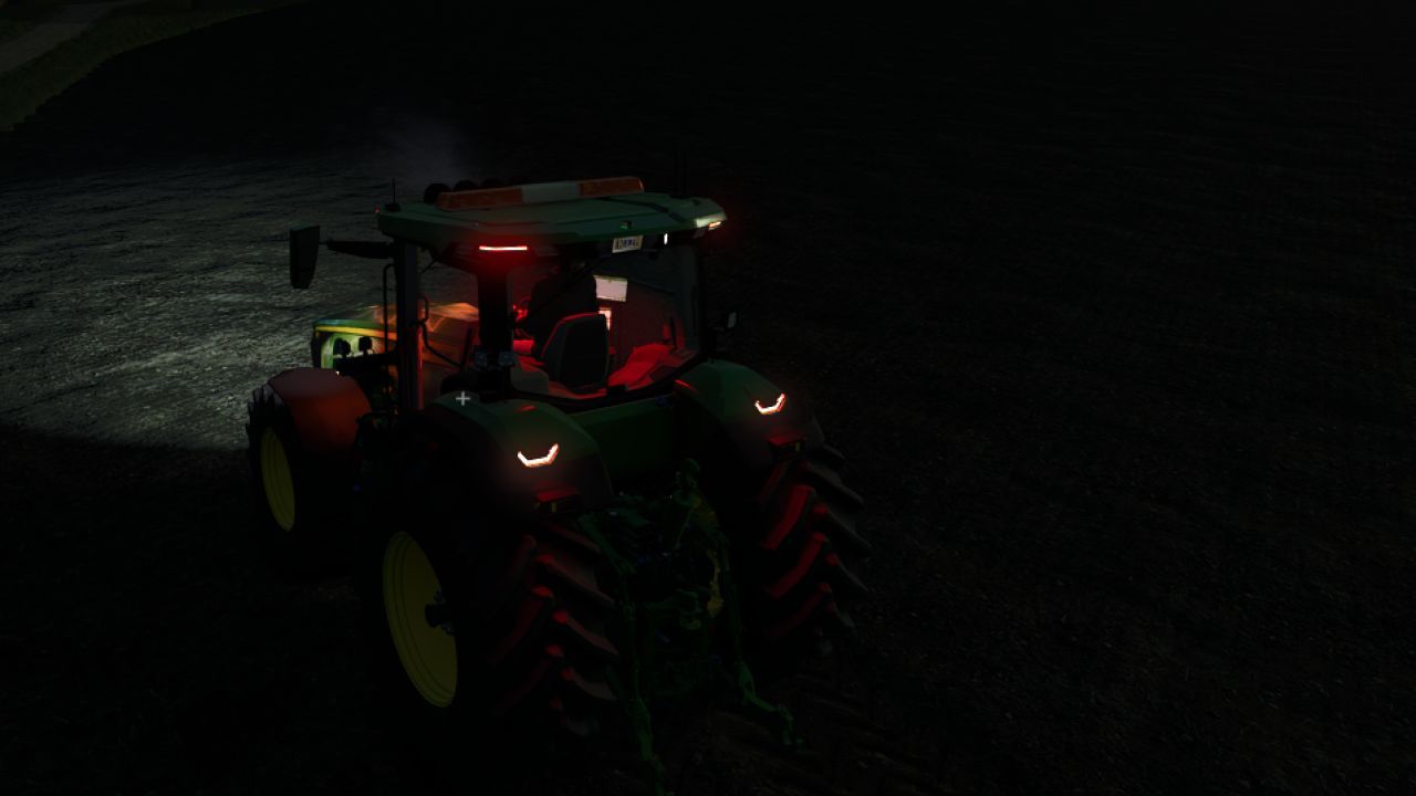 Traktor John Deere 8R Lightning Edition do Farming Simulator 25