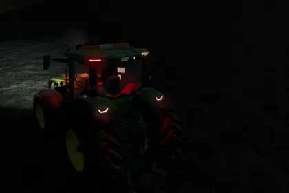 Traktor John Deere 8R Lightning Edition do Farming Simulator 25 — 3