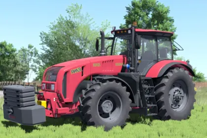 Traktor Belarus 3522 do Farming Simulator 25 — 2