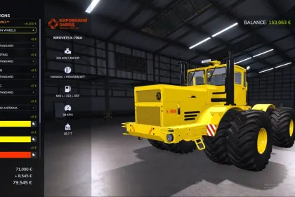 Трактор KIROVETS K-700A K-701 для Farming Simulator 25 — 3