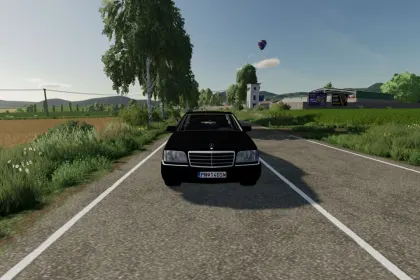 Car Mercedes Benz 500 SE V8 for Farming Simulator 22