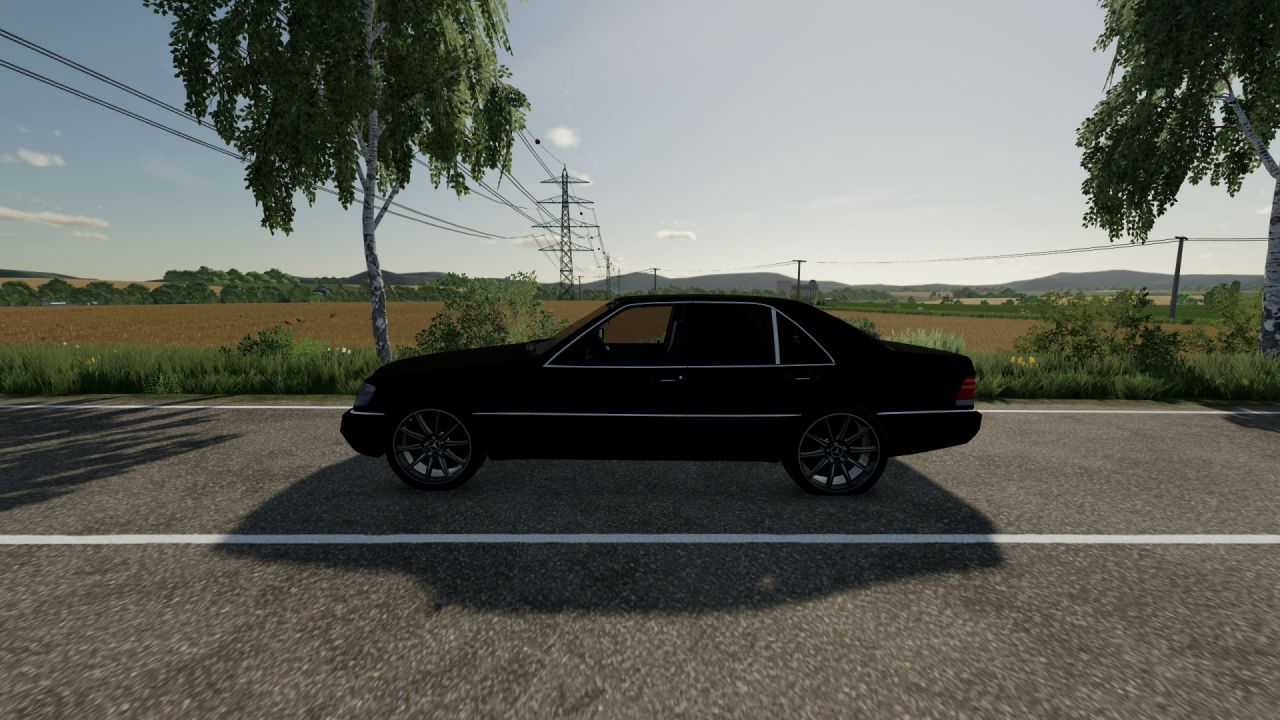Car Mercedes Benz 500 SE V8 for Farming Simulator 22