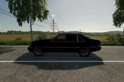 Car Mercedes Benz 500 SE V8 for Farming Simulator 22 — 2