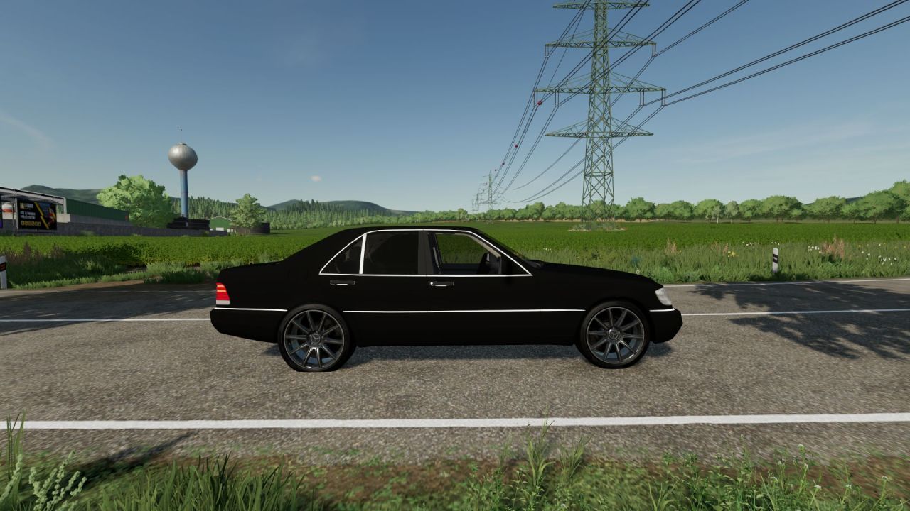 Car Mercedes Benz 500 SE V8 for Farming Simulator 22