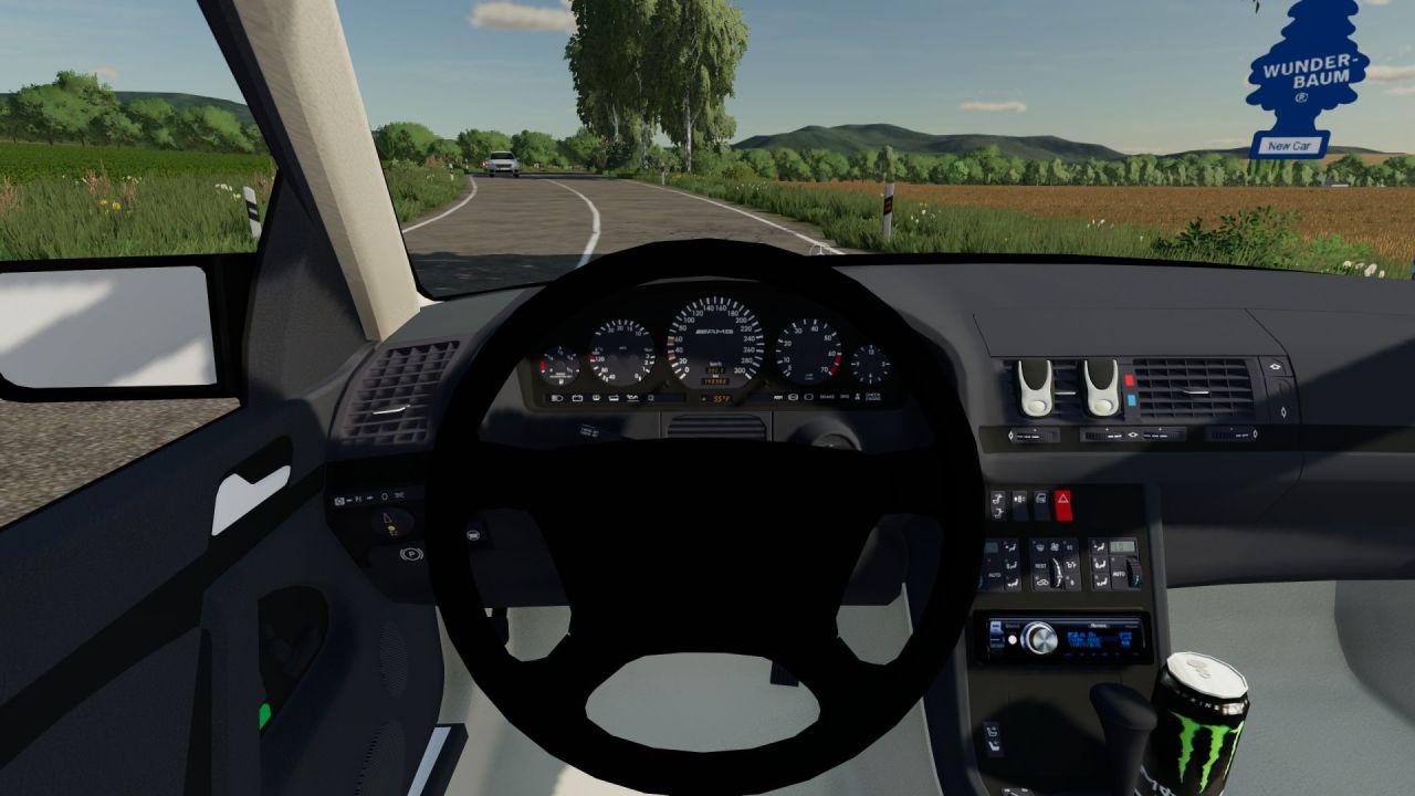 Car Mercedes Benz 500 SE V8 for Farming Simulator 22