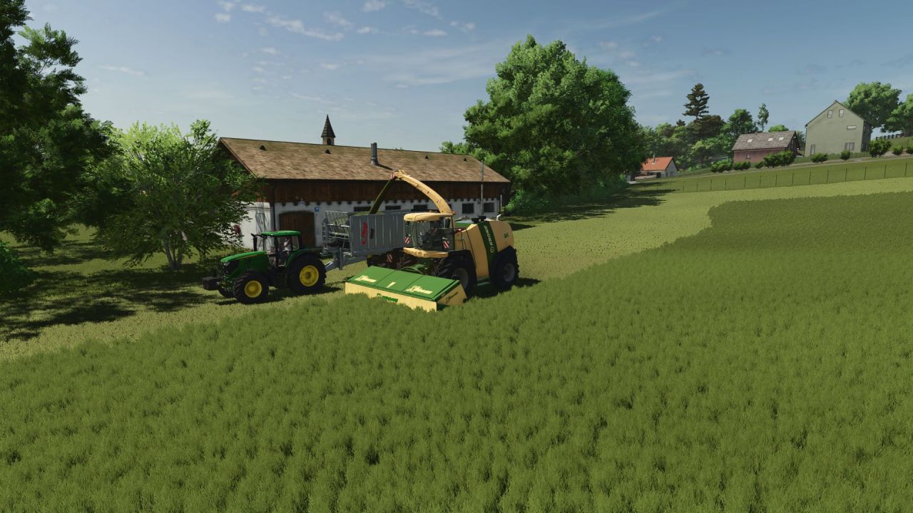 Косарка Krone XDisc 620 для Farming Simulator 25