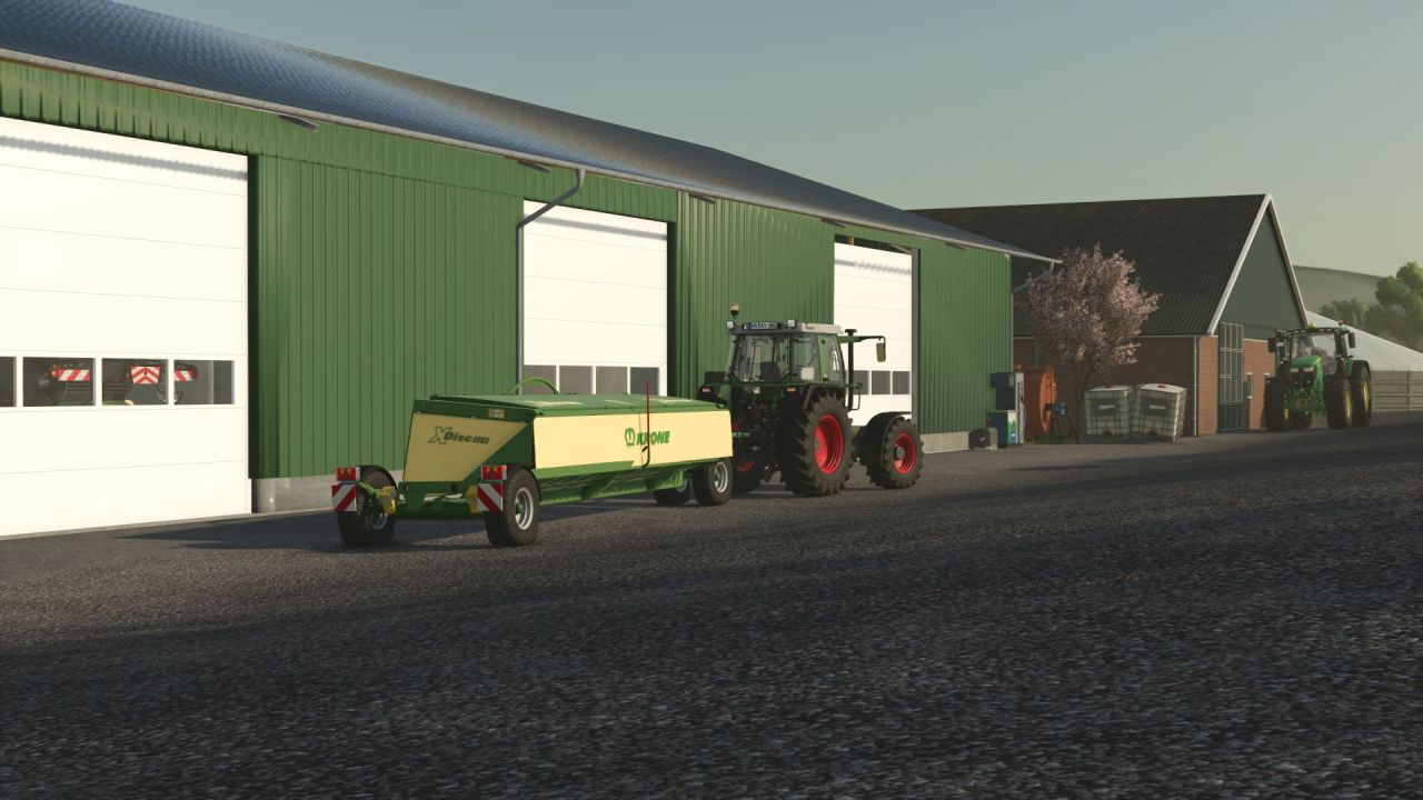Косарка Krone XDisc 620 для Farming Simulator 25