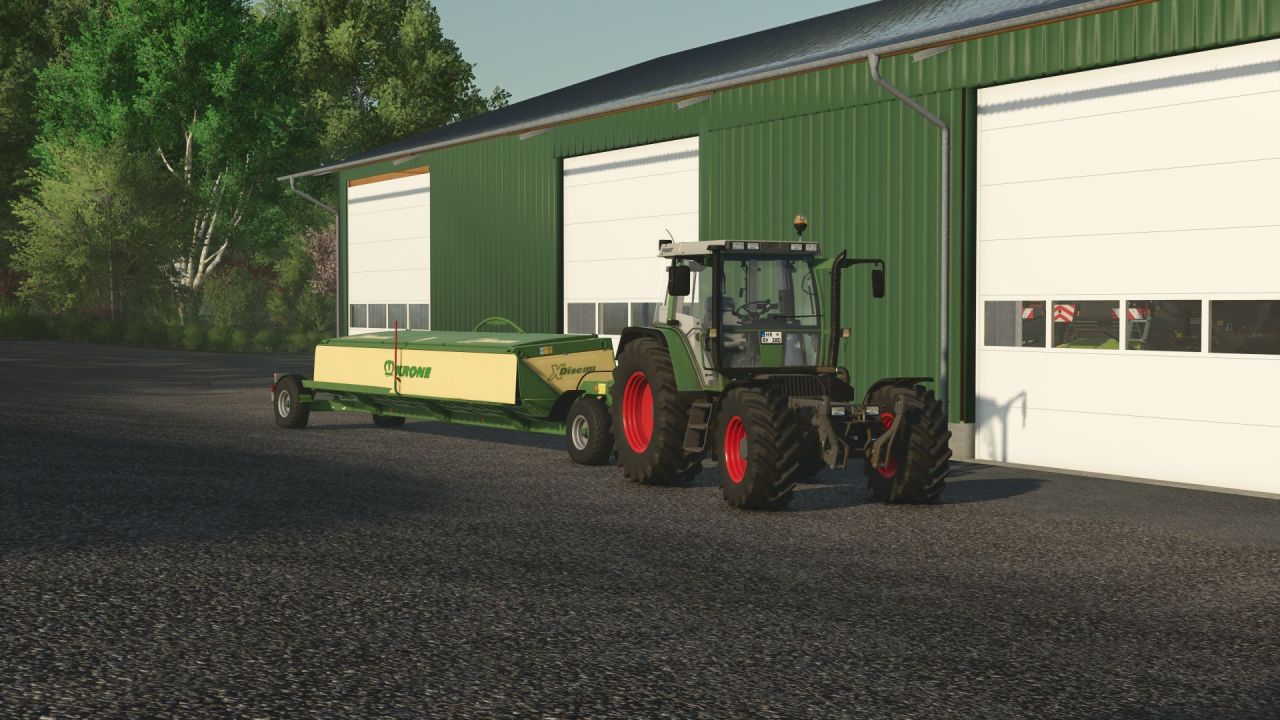 Косарка Krone XDisc 620 для Farming Simulator 25