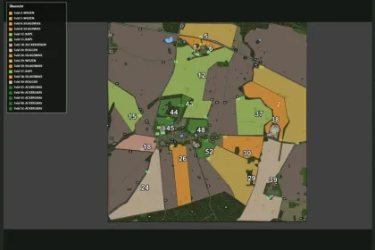 Crop Planner Program KTD Agrar for Farming Simulator 25