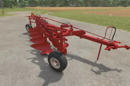 Case IH 720 (5 Bottom Plow) for Farming Simulator 25