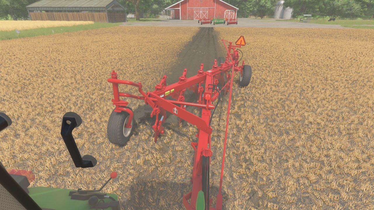 Плуг Case IH 720 (5 корпусів) для Farming Simulator 25