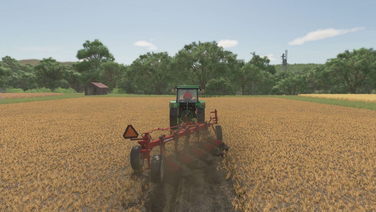 Плуг Case IH 720 (5 корпусів) для Farming Simulator 25