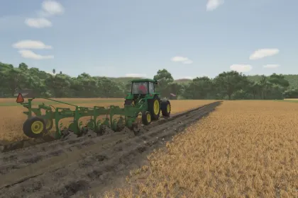 Плуг Case IH 720 (5 корпусів) для Farming Simulator 25 — 5