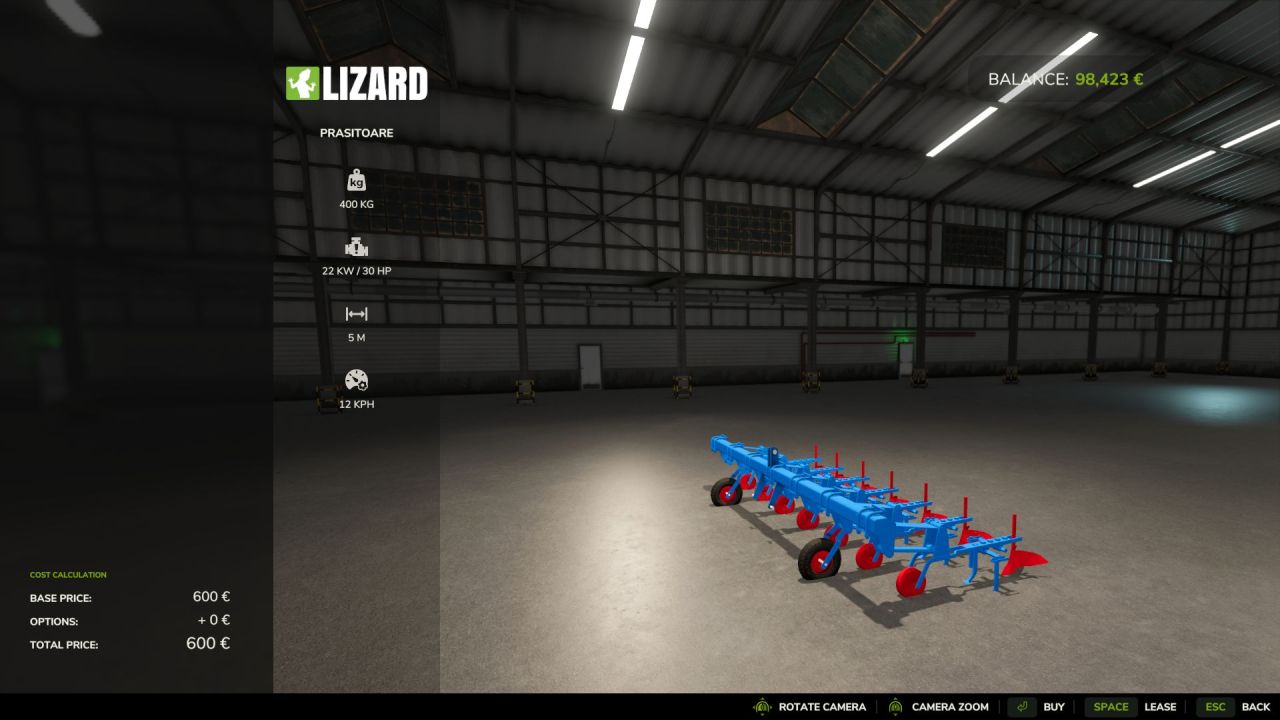 Romanian Cultivator for Farming Simulator 25