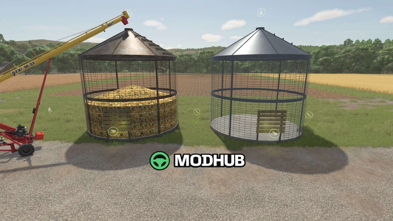 Новий Мод на Сушарку для Кукурудзи Wire Corn Crib для FS25