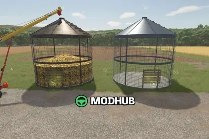 Новий Мод на Сушарку для Кукурудзи Wire Corn Crib для FS25 — 3