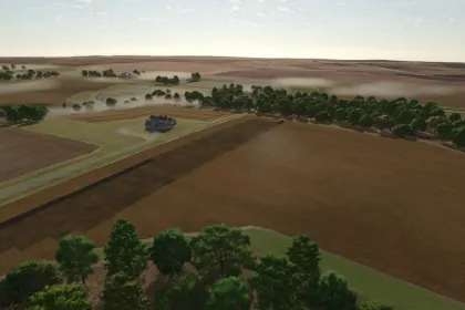 Mapa Iowa Independence do Farming Simulator 25