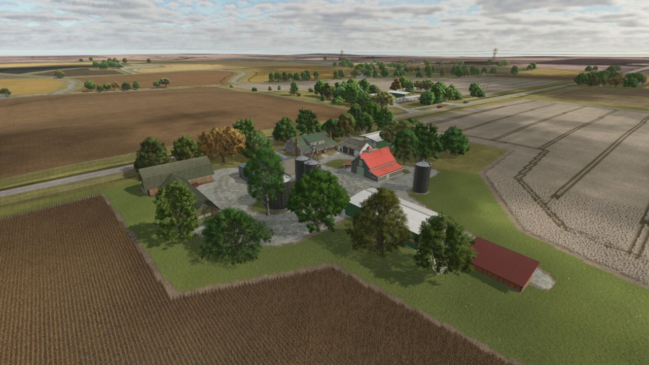 Карта Iowa Independence для Farming Simulator 25