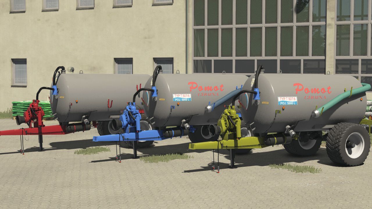 Вантажівка POMOT T507/6 для Farming Simulator 25