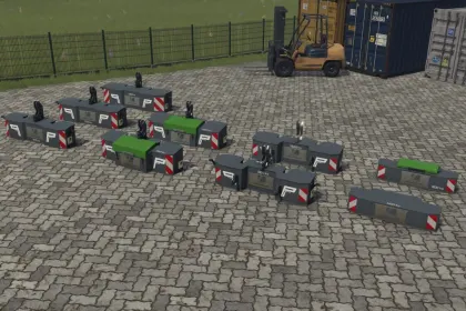 Bressel Und Lade Weight Pack for Farming Simulator 25 — 2