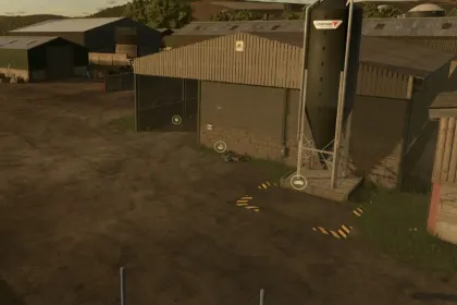Свинарник British з 4 секціями для Farming Simulator 25 — 4