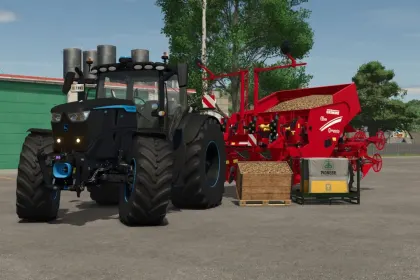 Unload Potato Seeders Mod for Farming Simulator 25