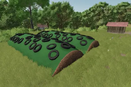 Декорація силосної ями для Farming Simulator 25